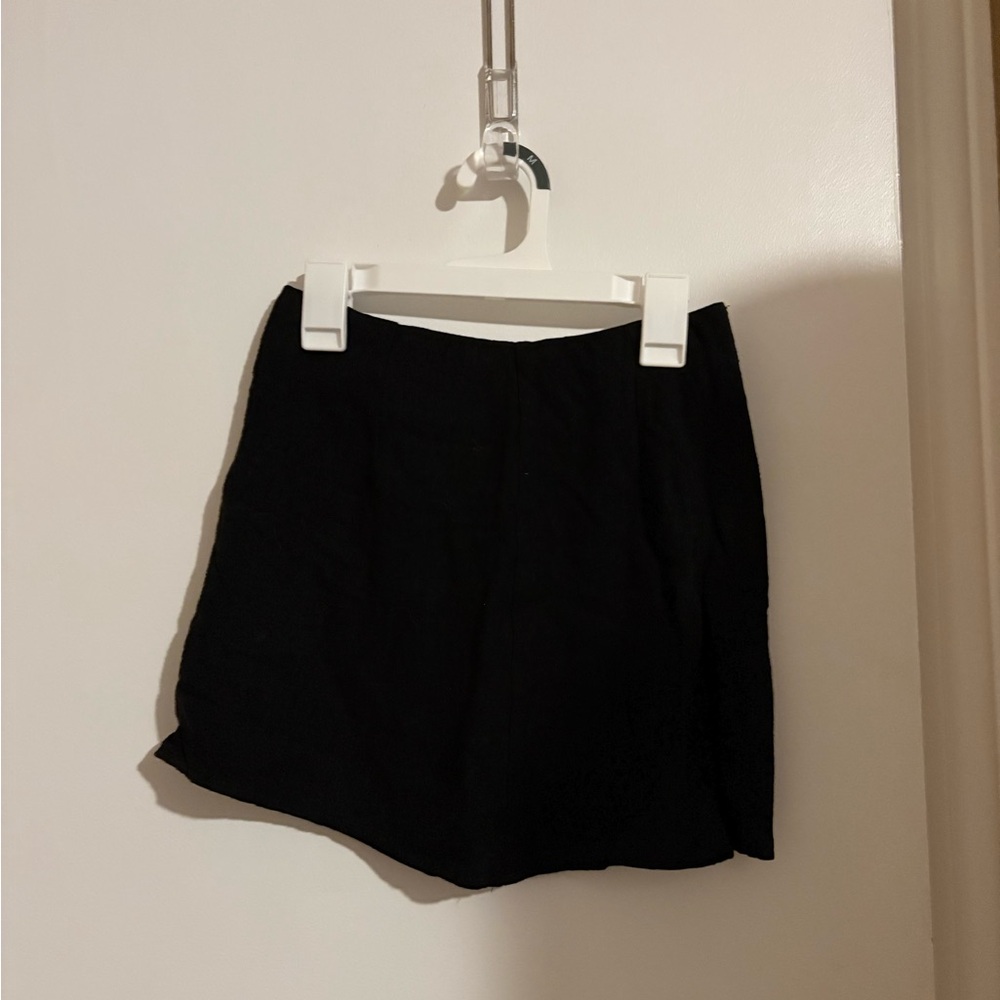 Princess Polly black selby mini skirt